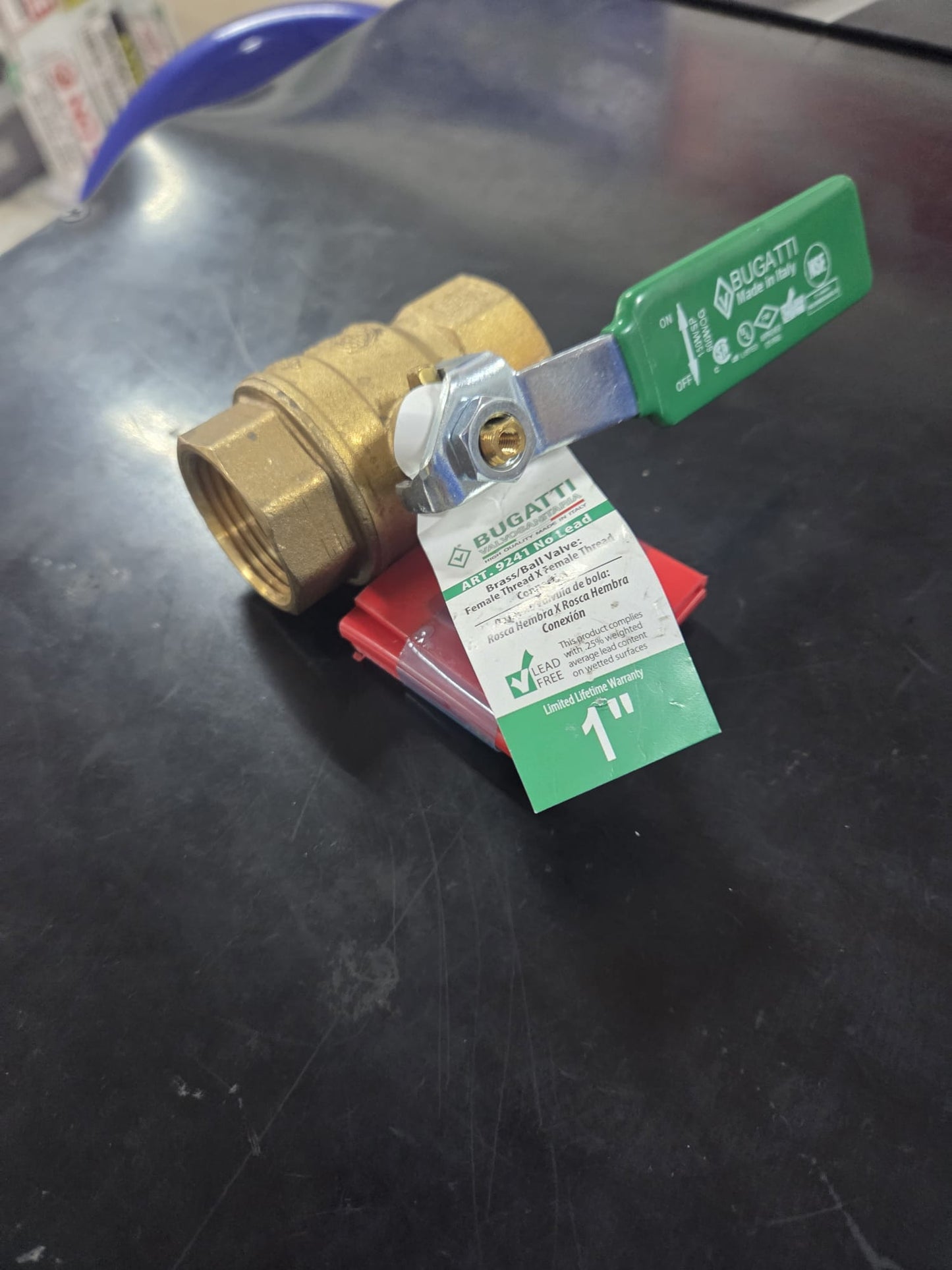 BALL VALVE ROSCA BUGATTI
