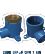 CODO CPVC RH FLOWGUARD AZUL