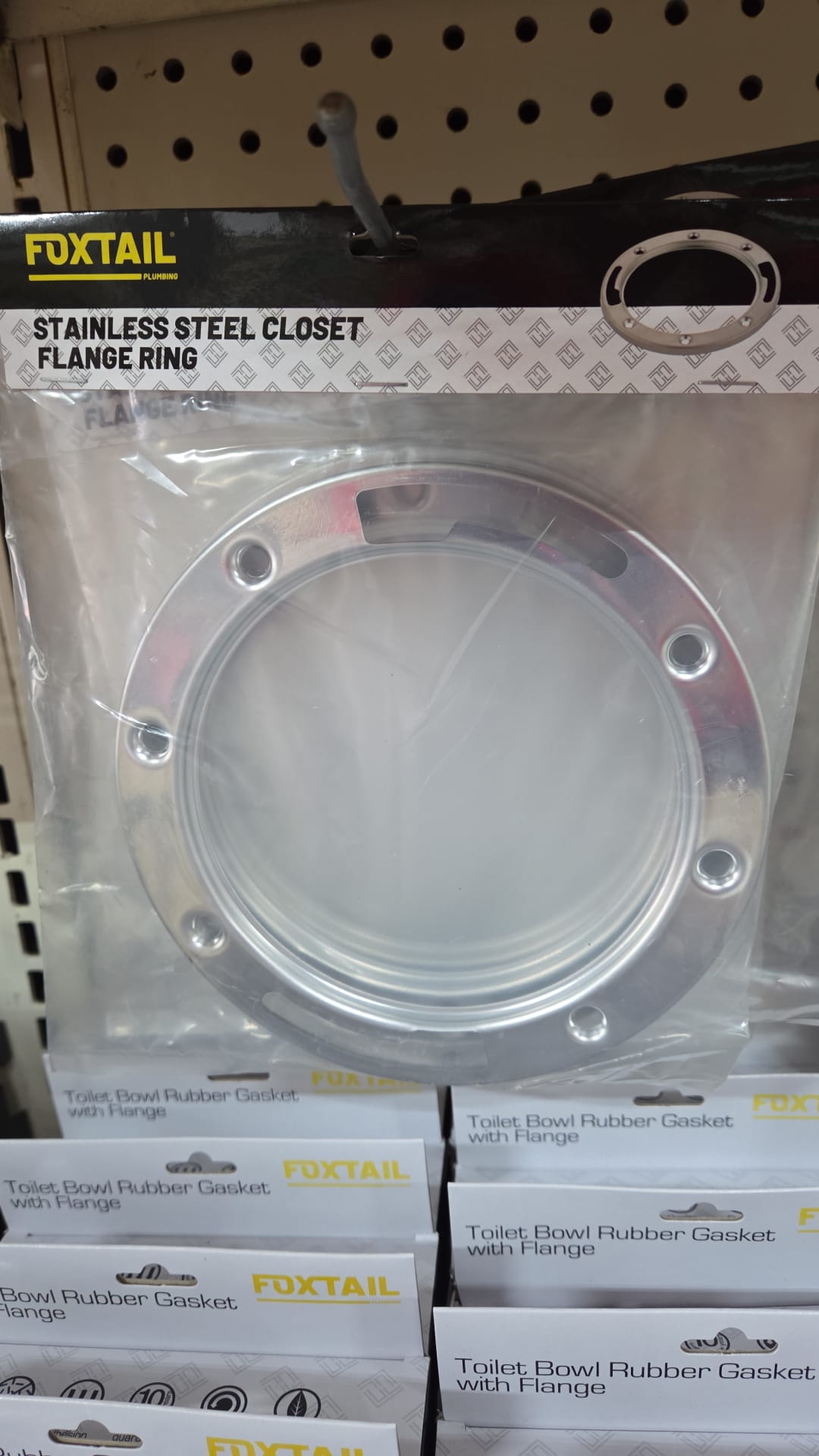 CLOSET FLANGE SS RING