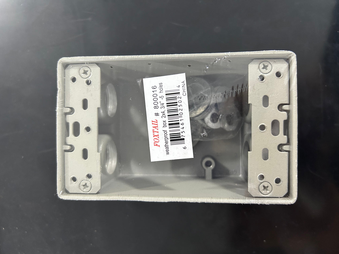 CAJA 2" X 4" 5H W/PROOF