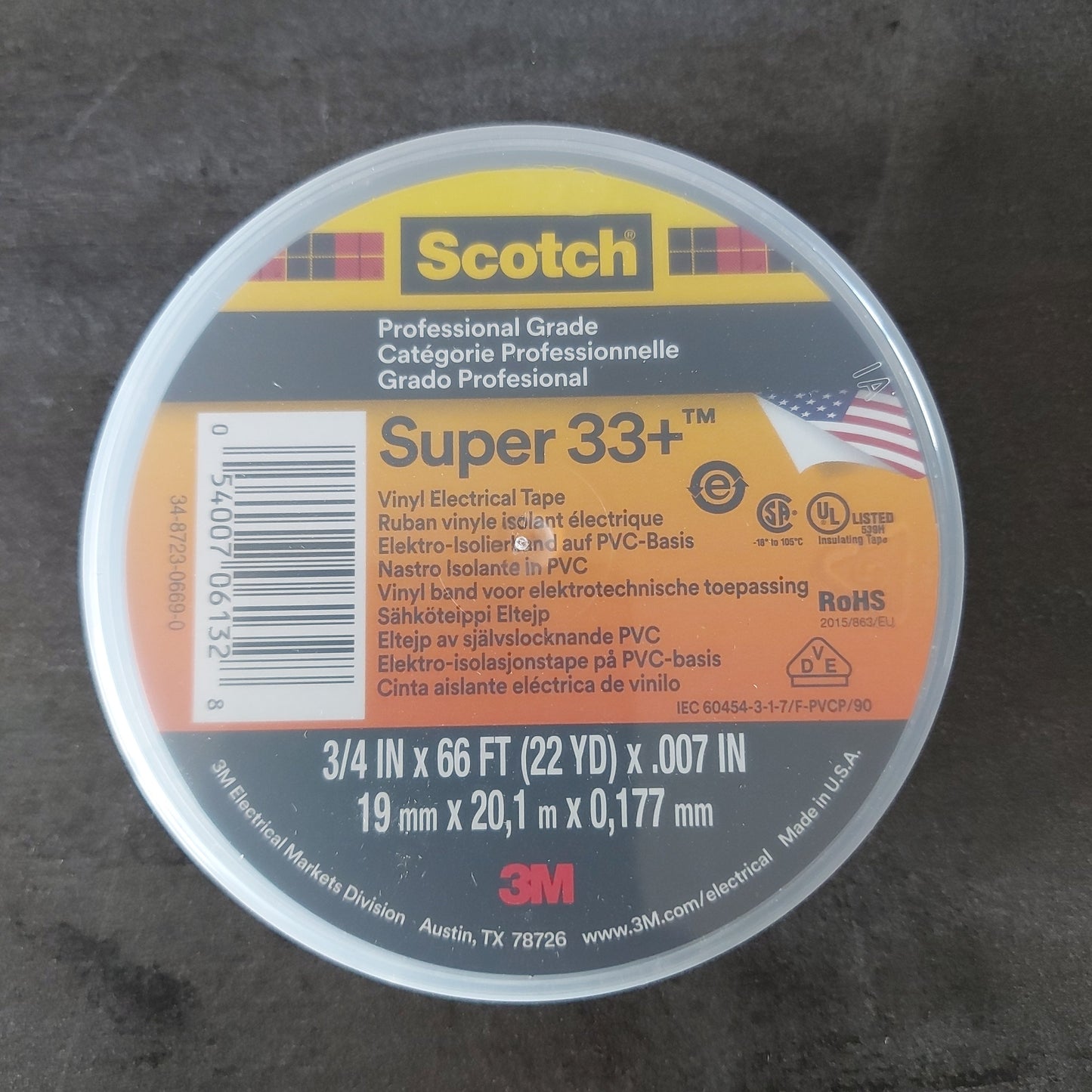 TAPE 3M 33 3/4-66 SUPER