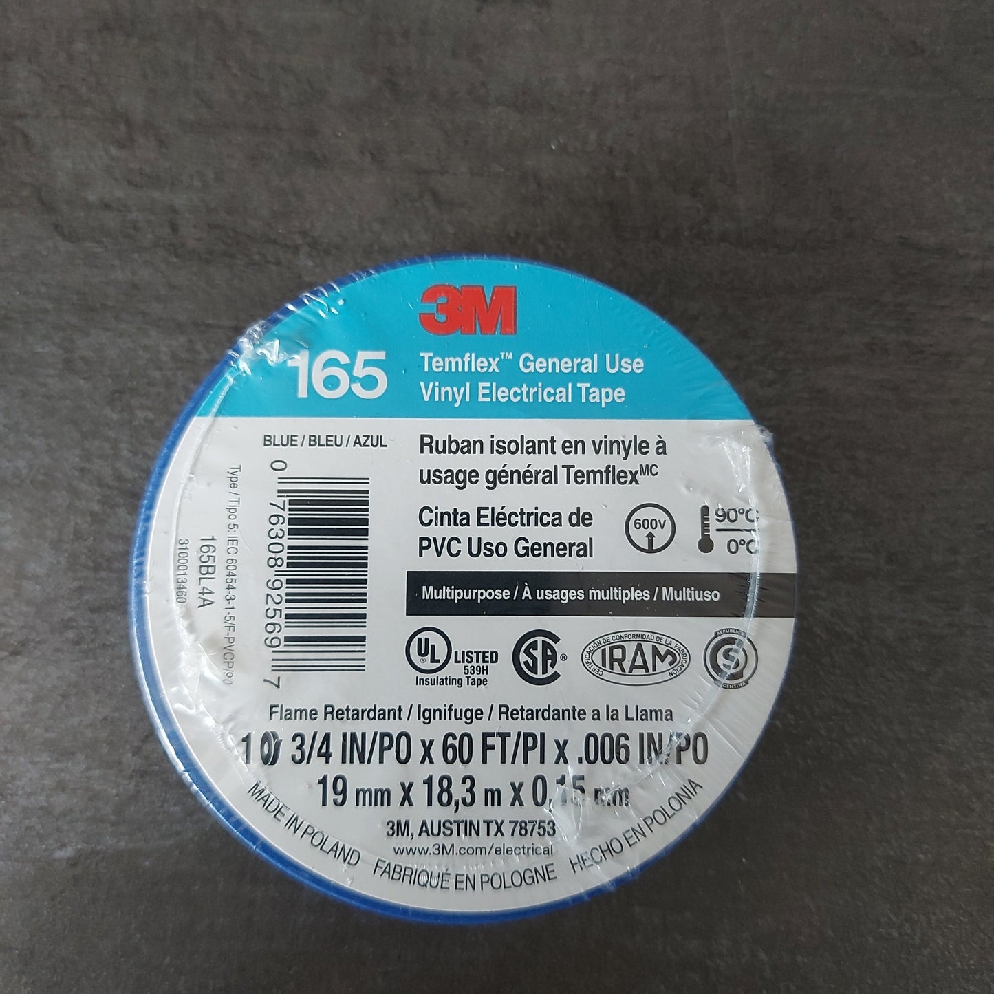 TAPE 3M 1400 AZUL