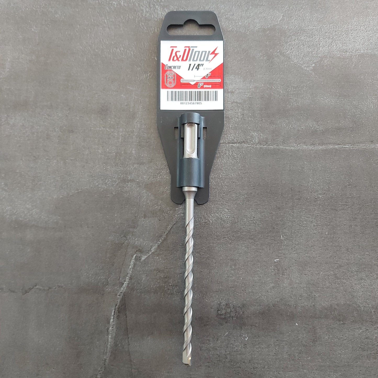 BARRENA SDS PARA CONCRETO 1/4 X 6''