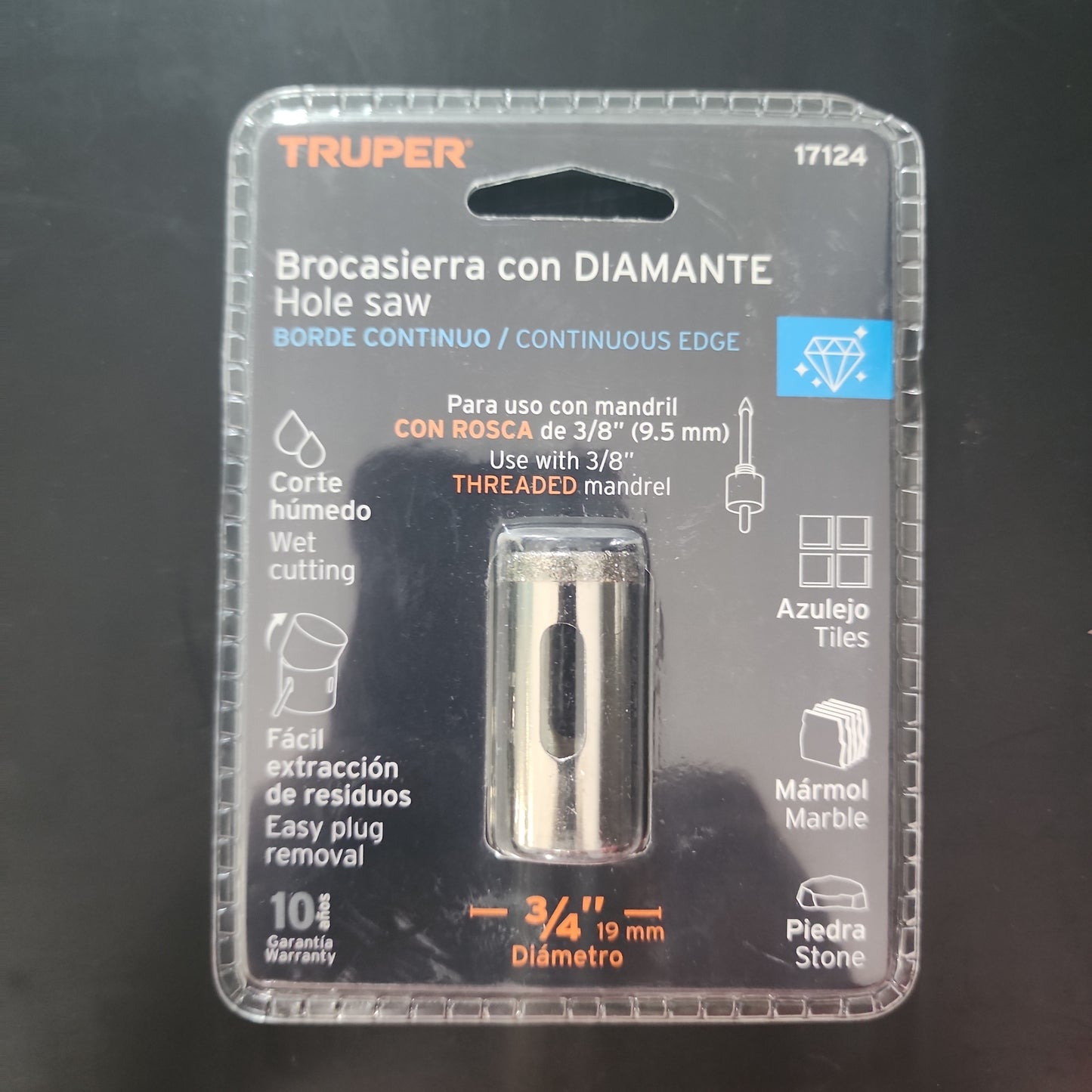 BARRENA DIAMANTE 3/4