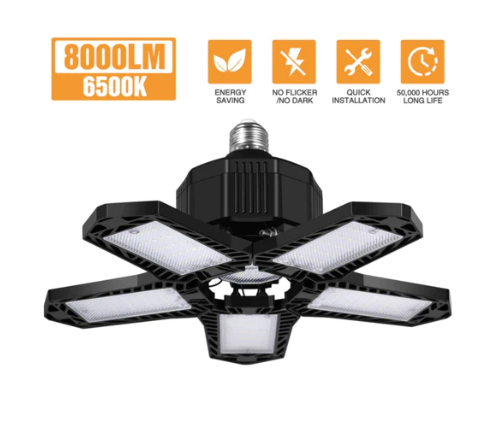 BOMBILLA LED ABANICO 5 ASPAS