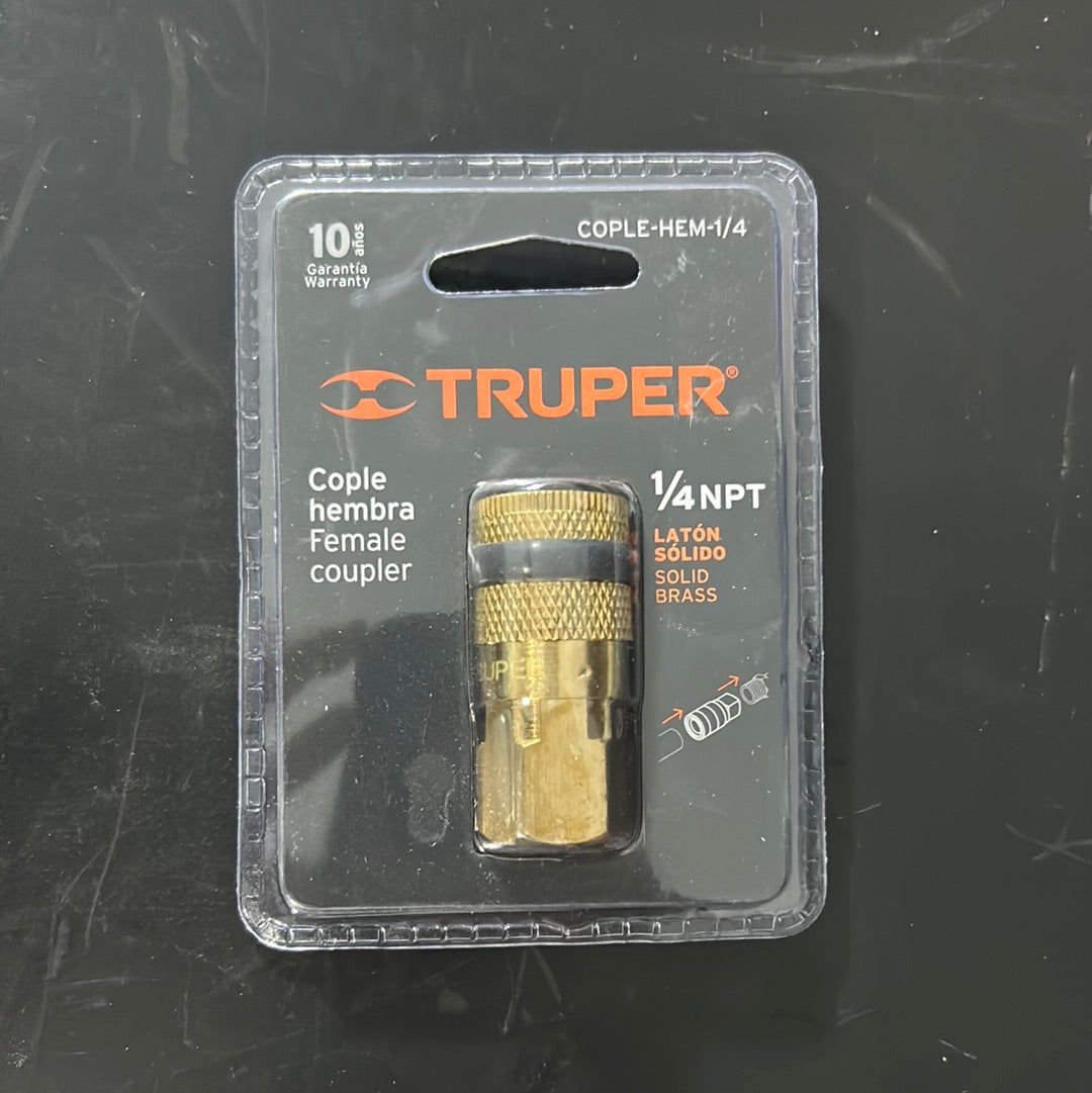ADAPTER AIRE COMPRESOR 1/4 HEMBRA