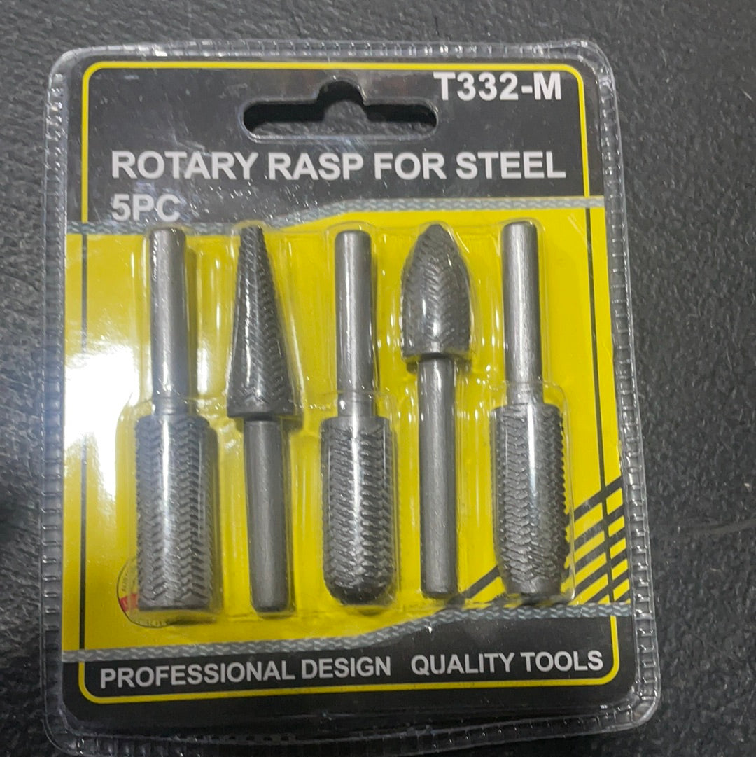 Rotary Rasp For Steel (5pcs)