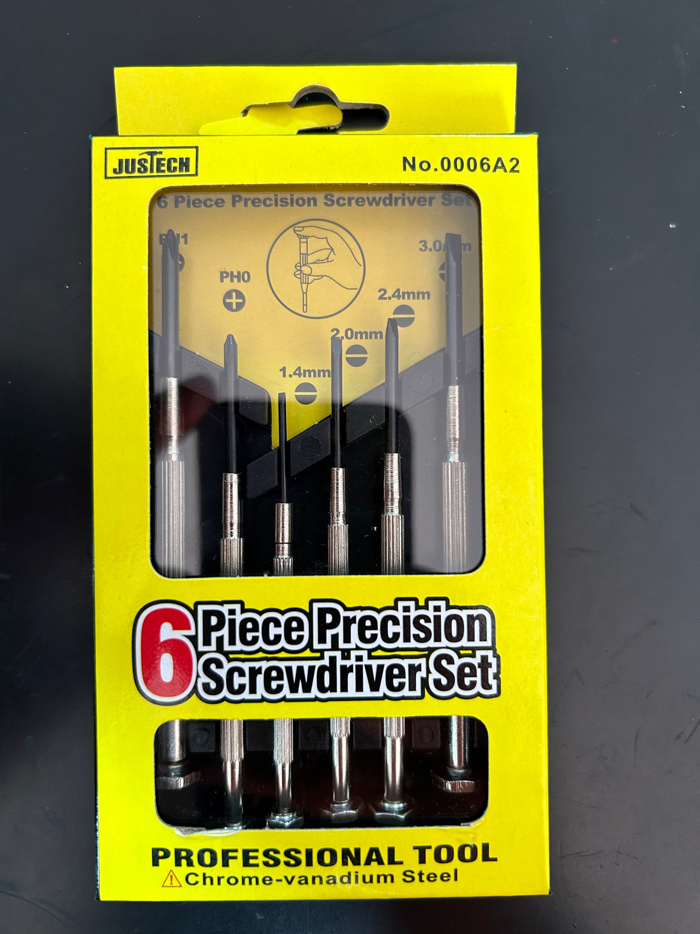 SET DESTORNILLADOR PEQUEÑOS 6PCS