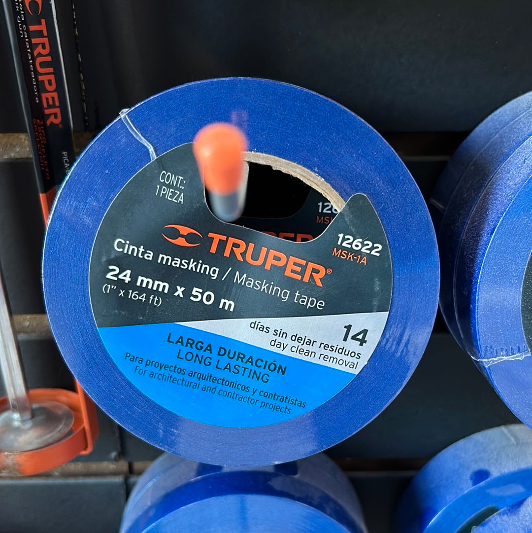 MASKING TAPE 1" AZUL