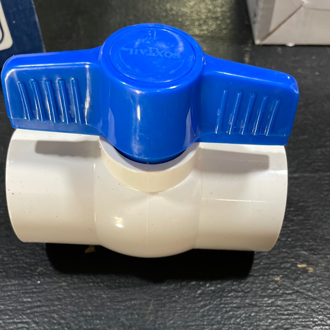 LLAVE DE PASO PVC 1"