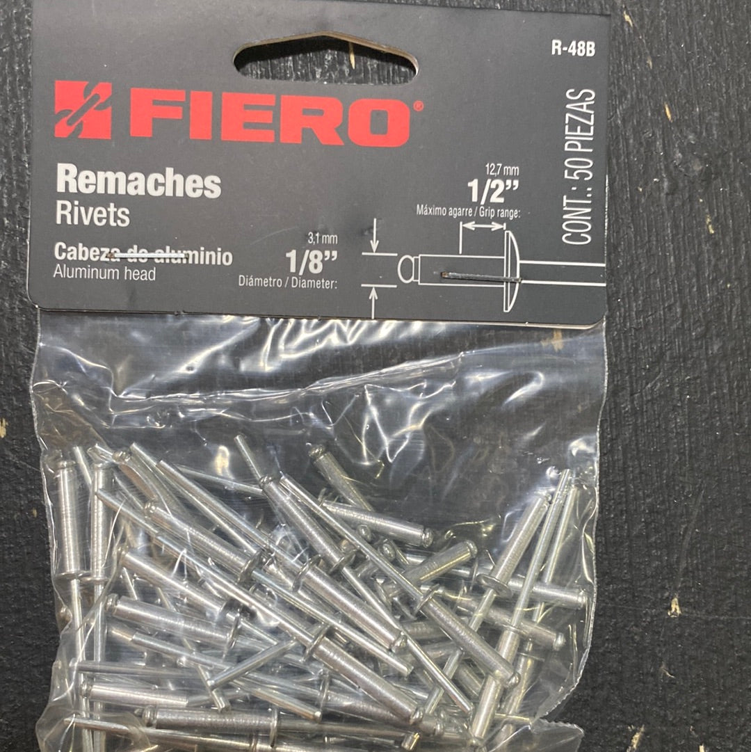 PQT REMACHE 1/8 X 1/2 (44523)