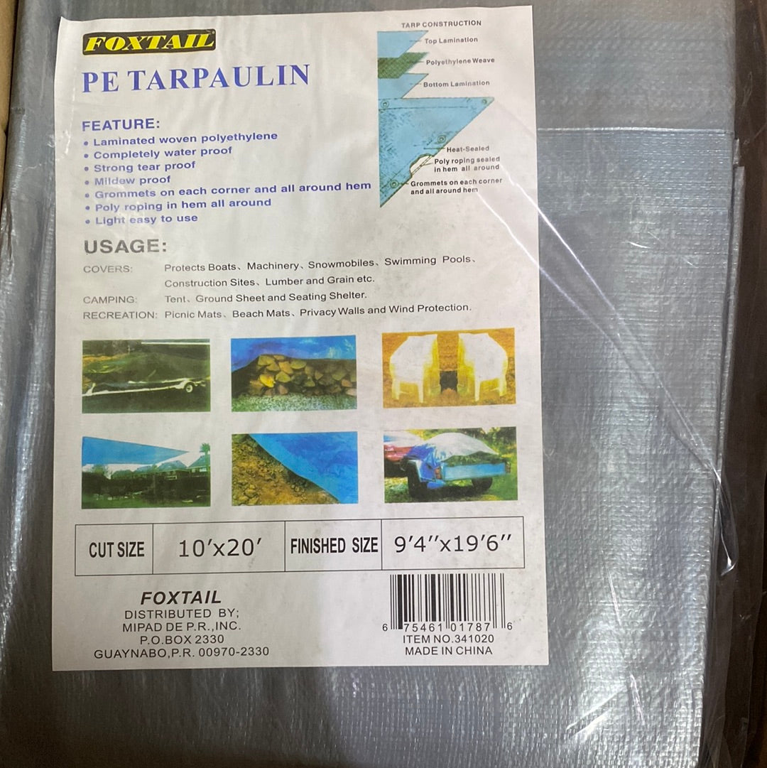 TOLDO GRIS 10X20