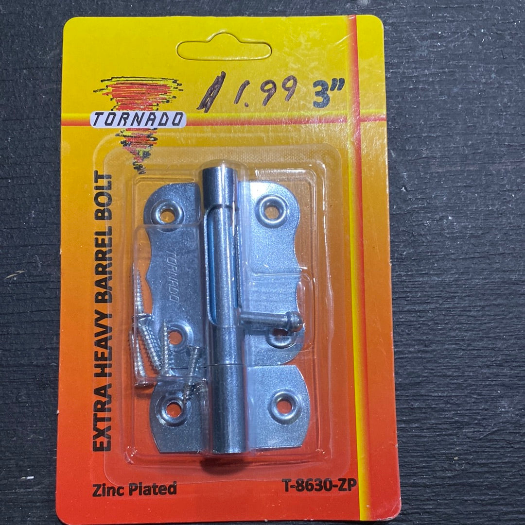 Pestillo 3" (T-8630-ZP)