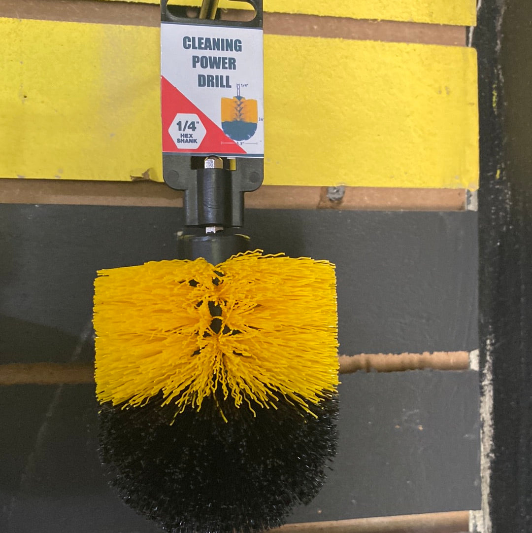 CLEANING POWER DRILL 1/4" TOILET