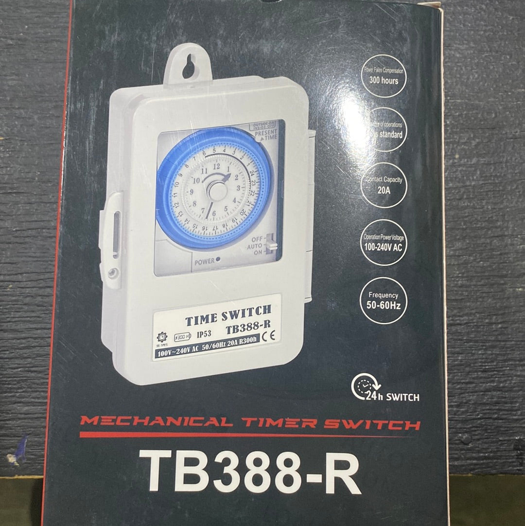 TIMMER ANALOGO 120V 20 AMPS(TB388R)