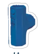 TEE CPVC FLOWGUARD AZUL