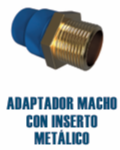 ADAPTER MACHO FLOWGUARD CPVC AZUL