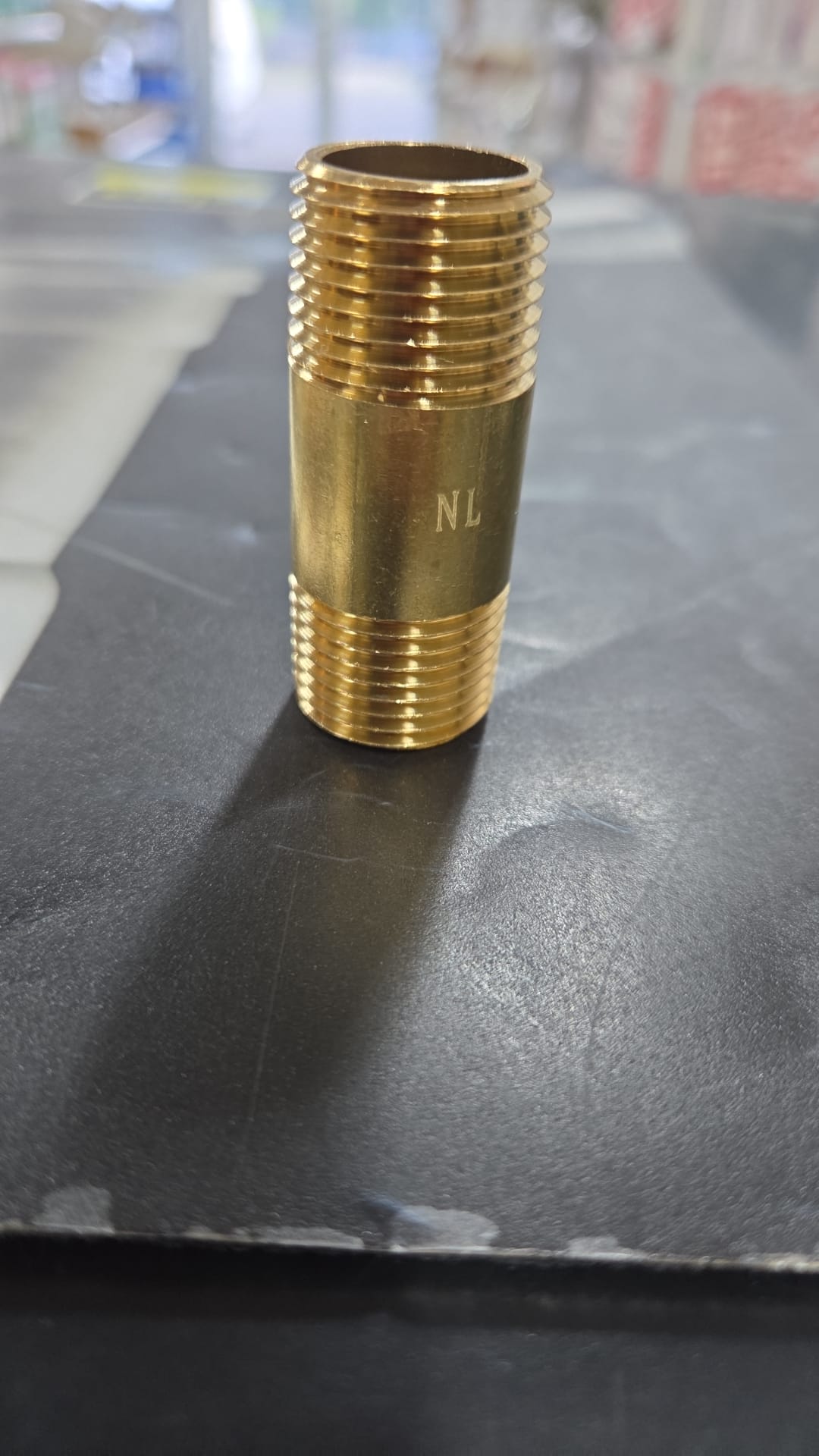 NIPLE BRONCE 1/2"