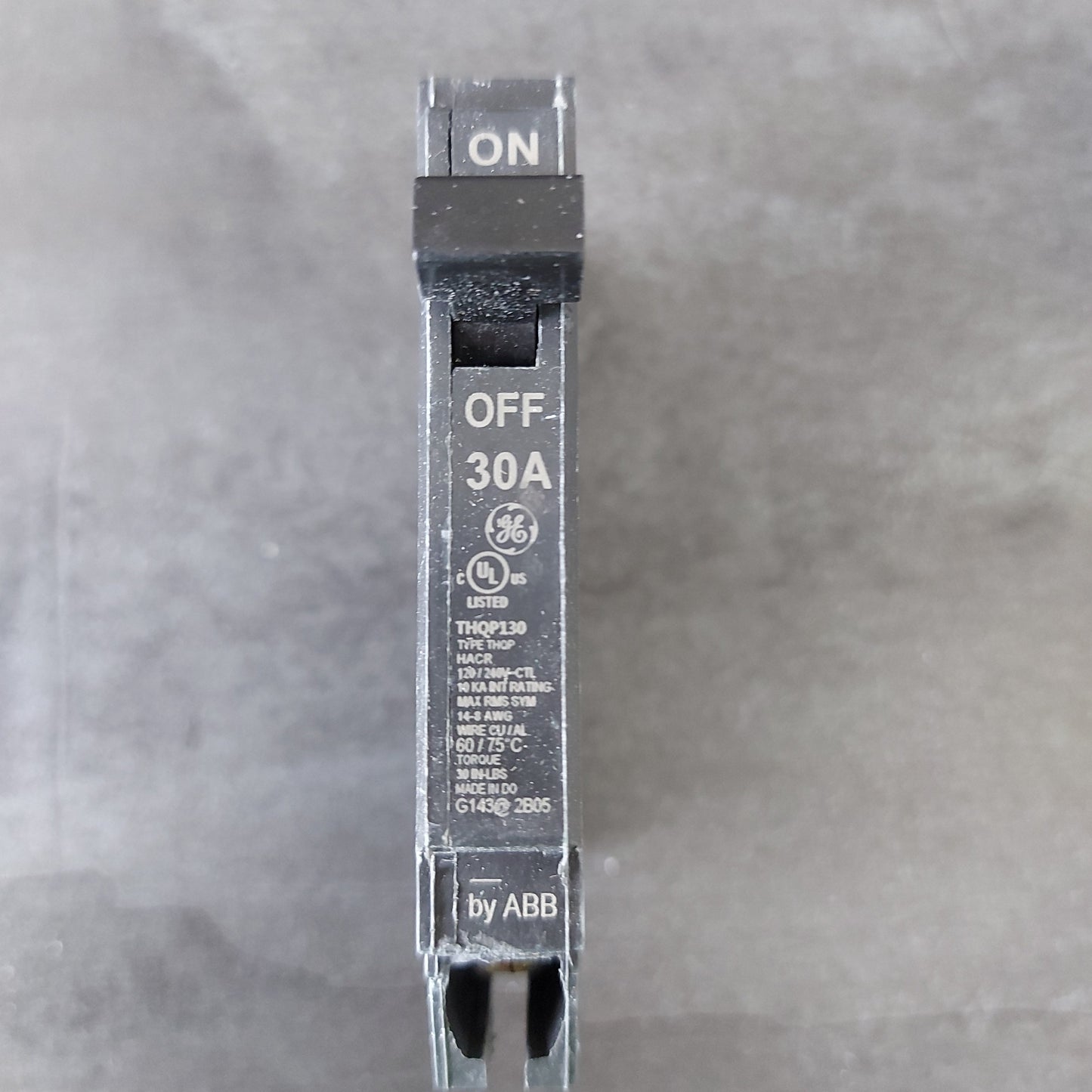 BREAKER SENCILLO FINO 30 AMP (THQP130) (GE)