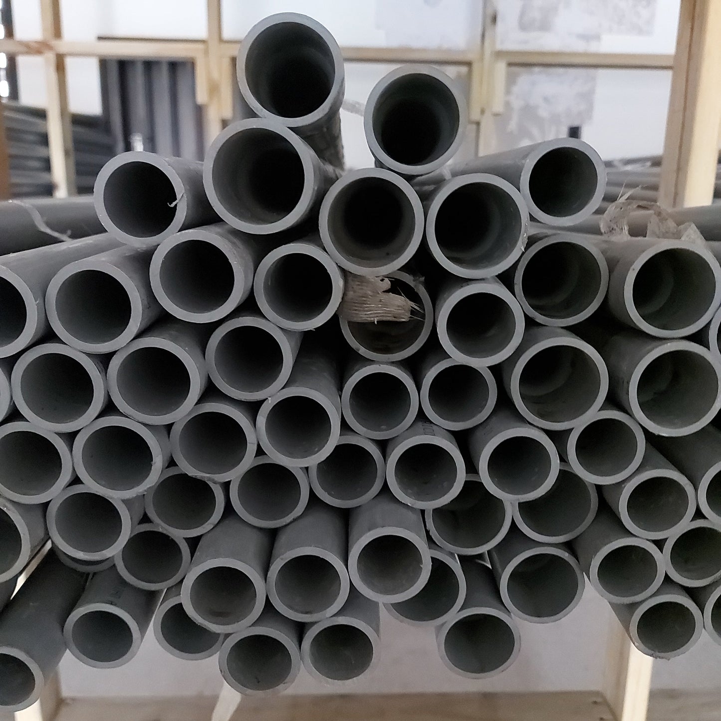 TUBO PVC 1" GRIS