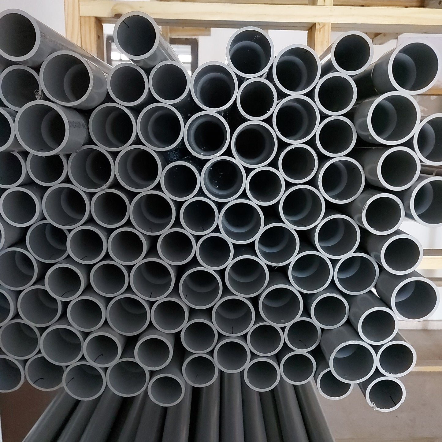 TUBO PVC 1-1/2'' GRIS