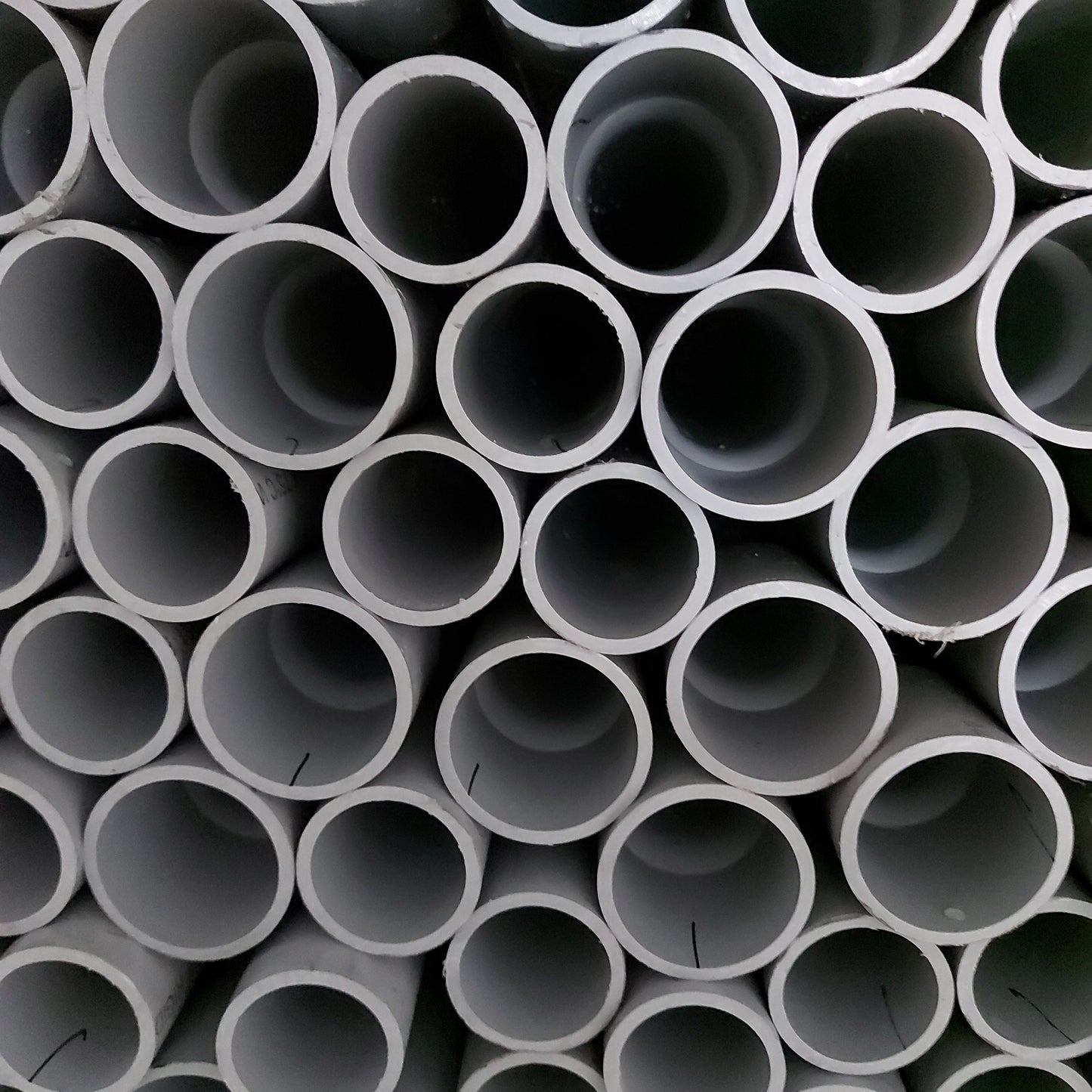 TUBO PVC 4" GRIS