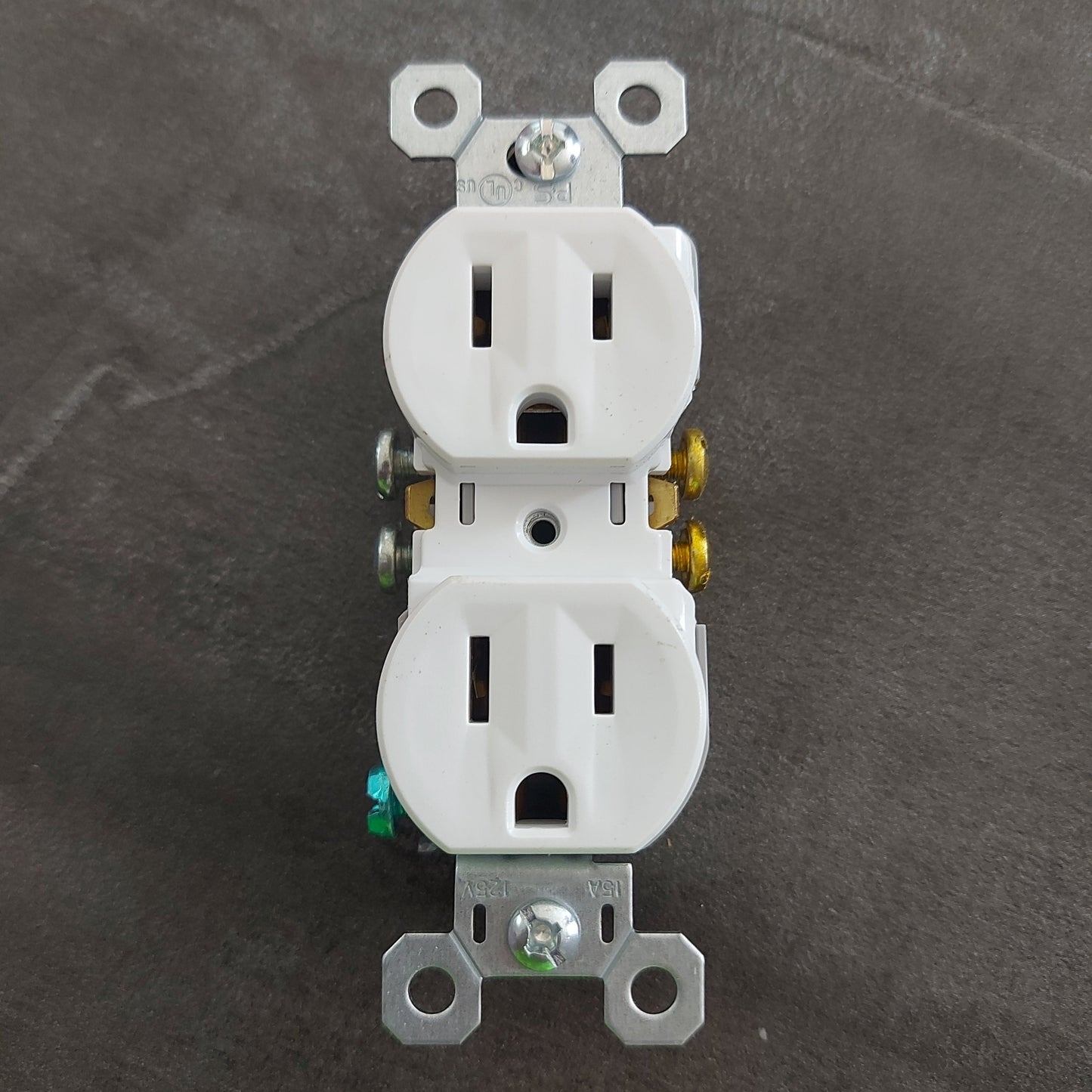 RECEPTACULO 15AMP 120V BLANCO