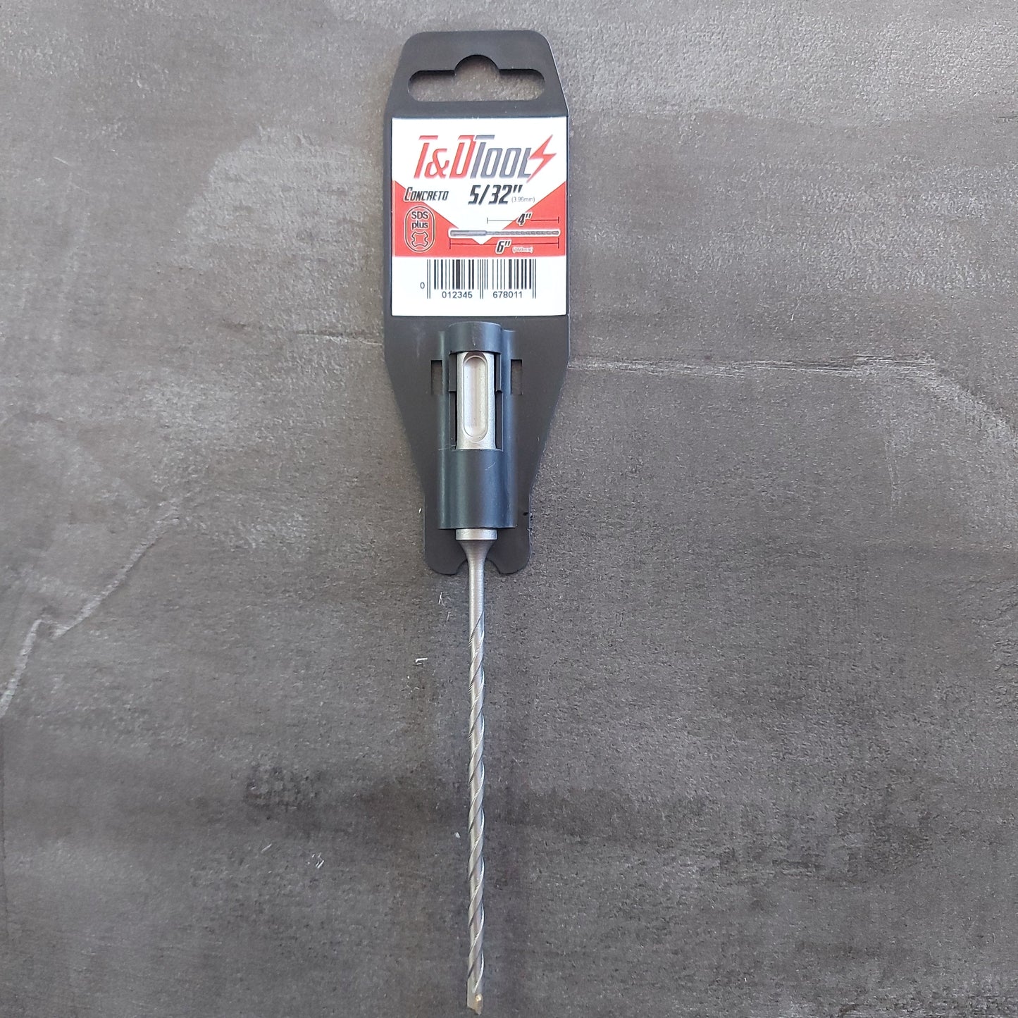 BARRENA SDS PARA CONCRETO 5/32 X 6''