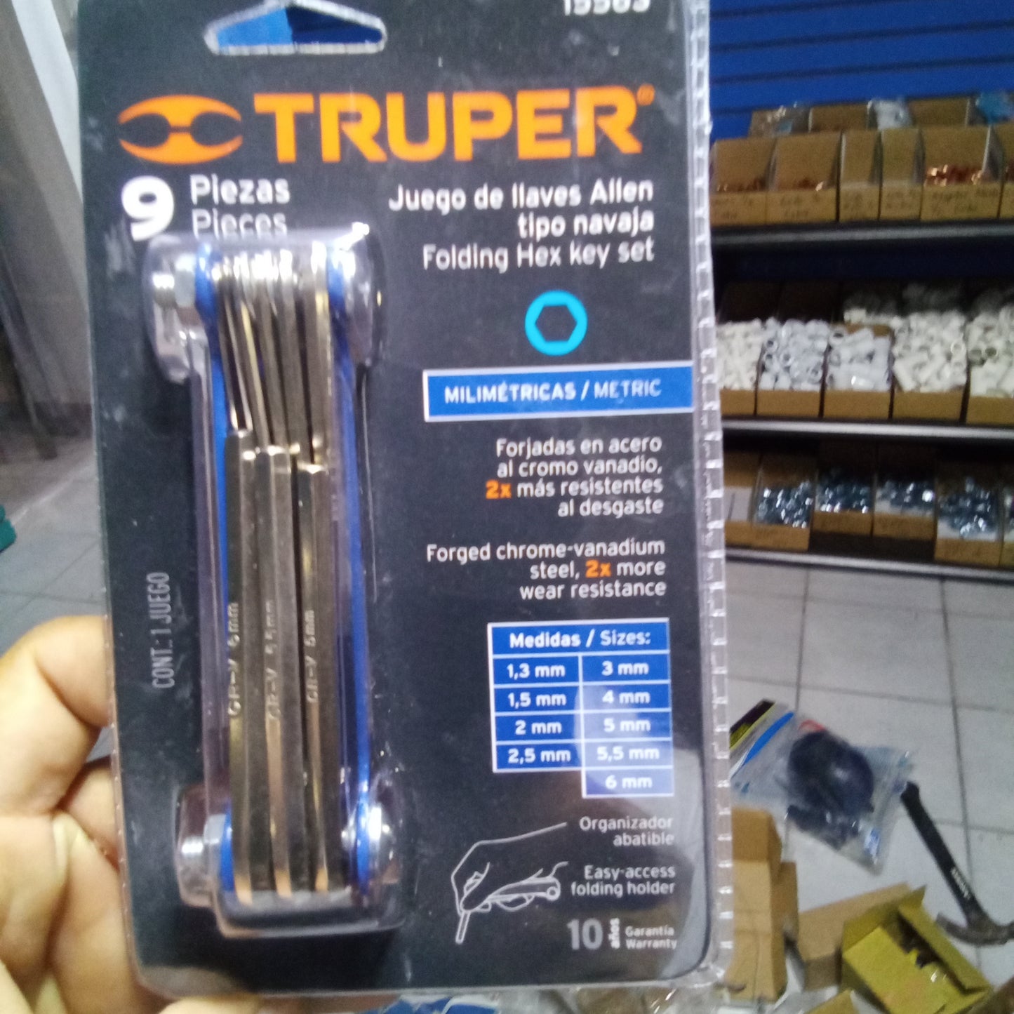 LLAVE ALLEN  KIT