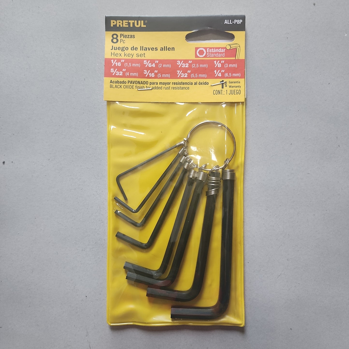 LLAVE ALLEN  KIT