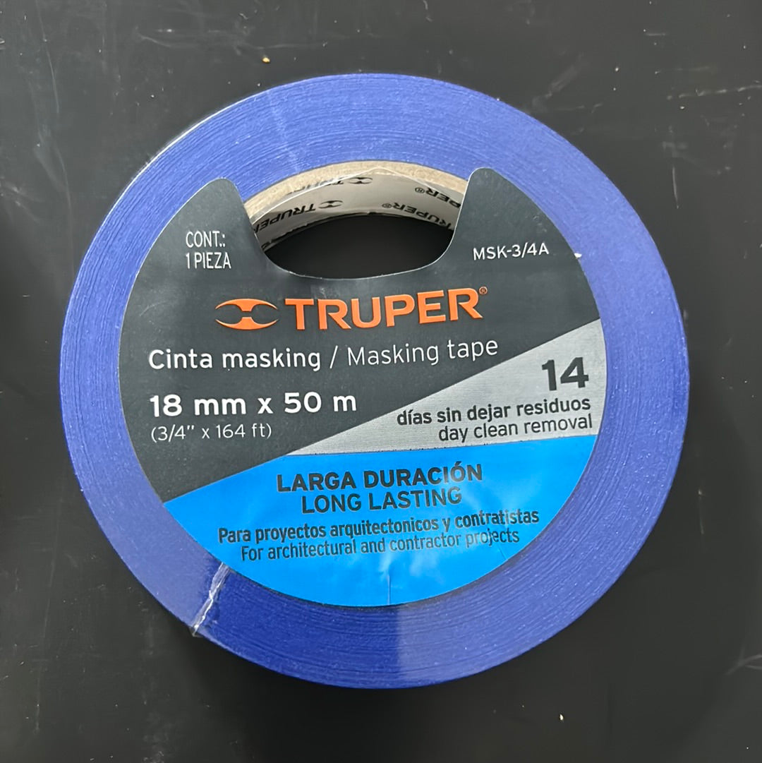 MASKING TAPE 3/4 AZUL
