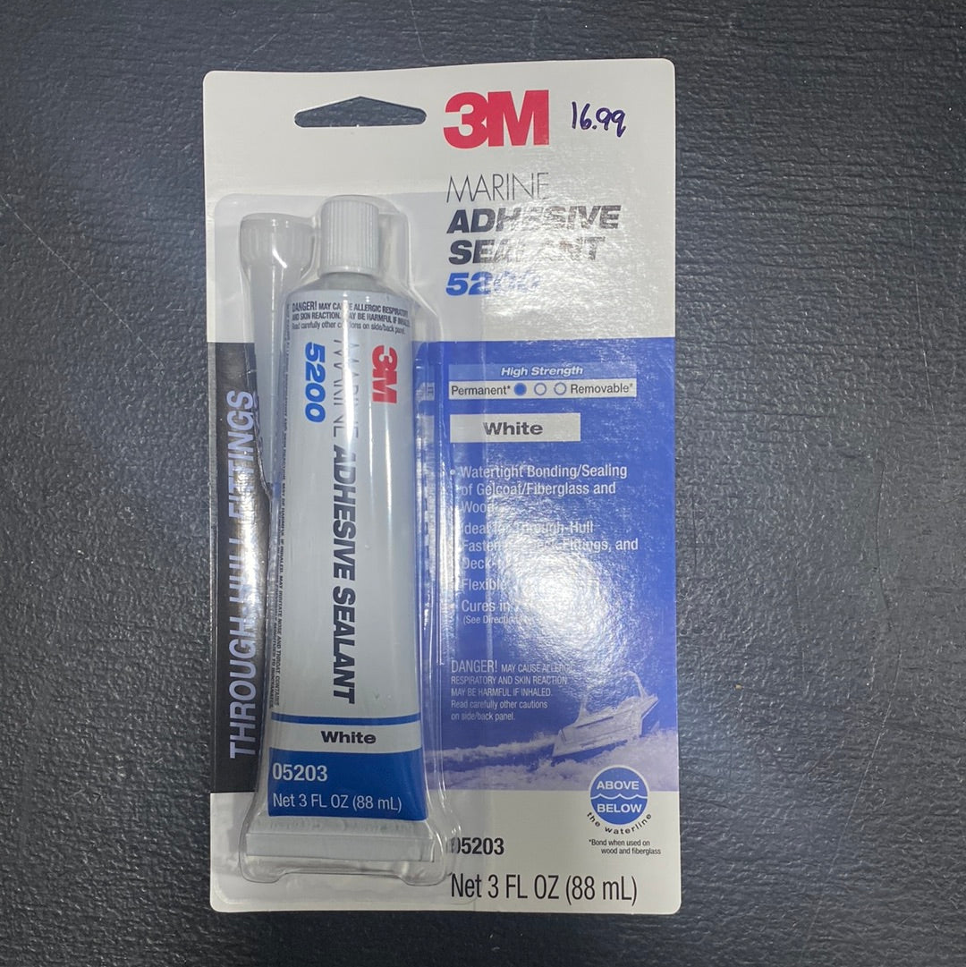 MARINE ADHESIVE SEALANT 5200 BLANC0 (05203)