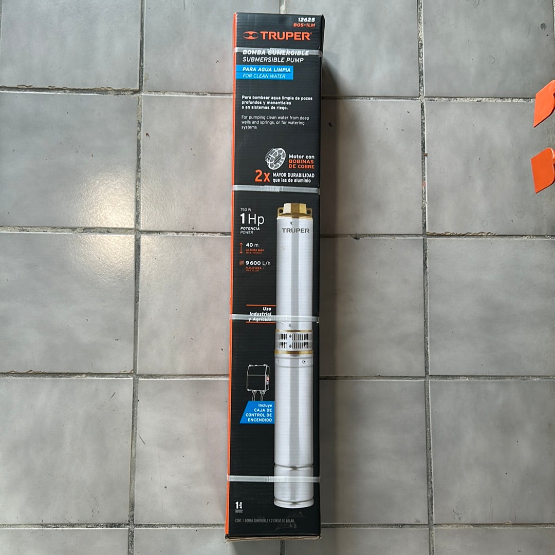 BOMBA POZO TRUPER 1HP