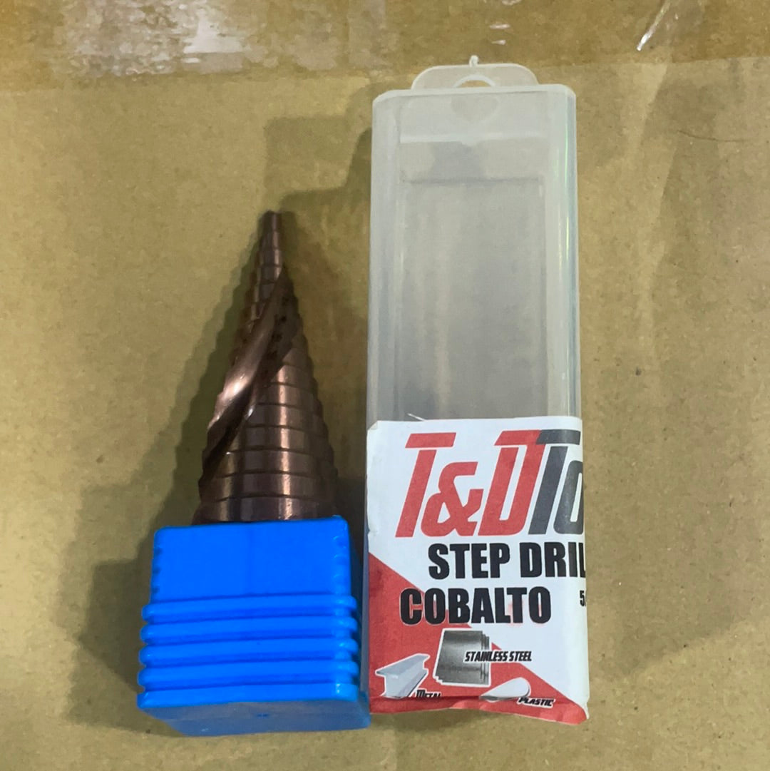 Step Drill Bit Cobalto 5/32 To 1-1/4