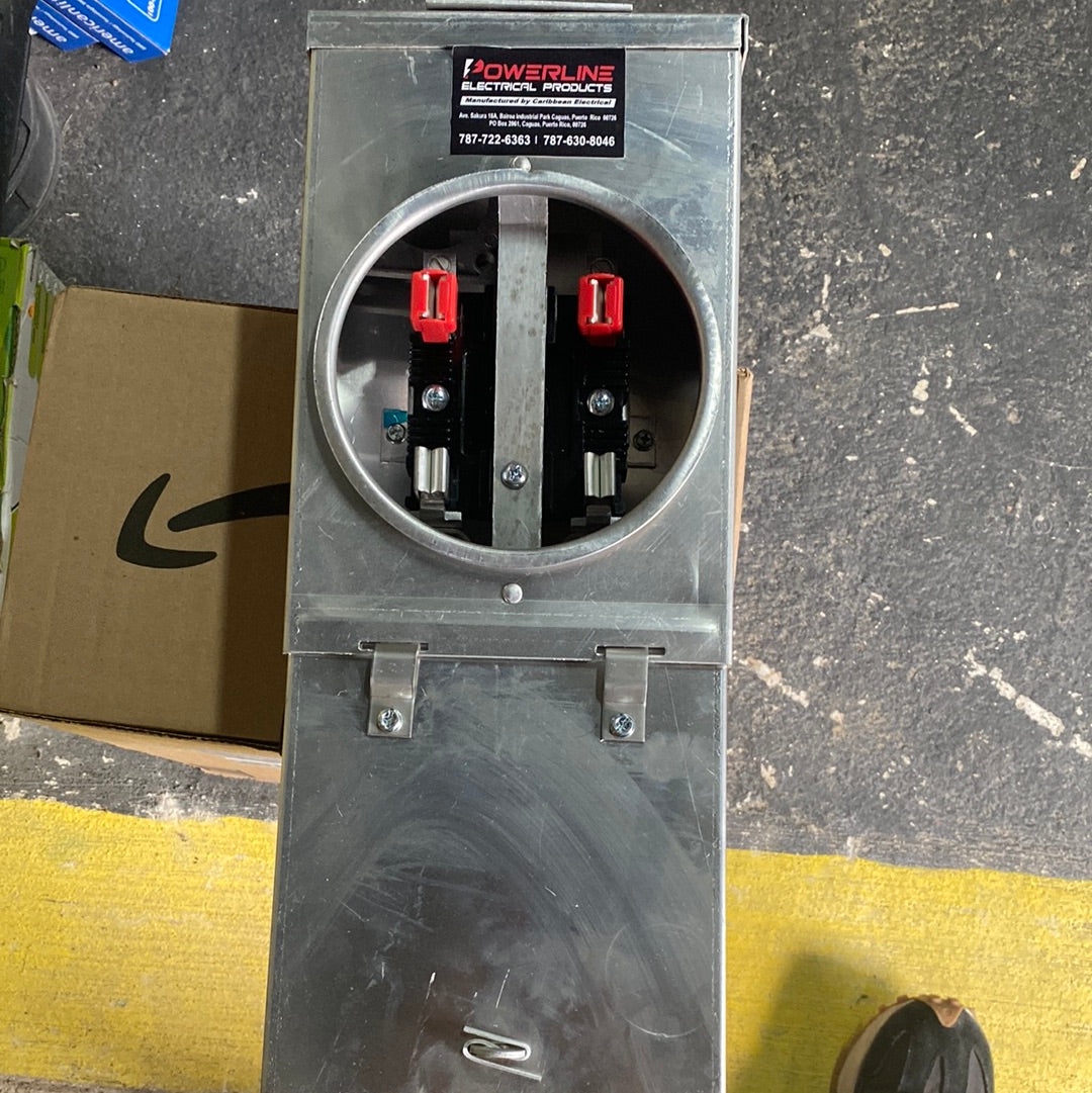 PULLOUT AEREO POWERLINE 100A ALUMINIO