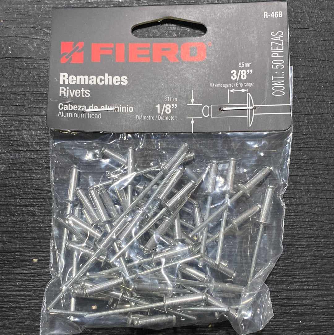 PQT REMACHE 1/8 X 3/8 (44522)