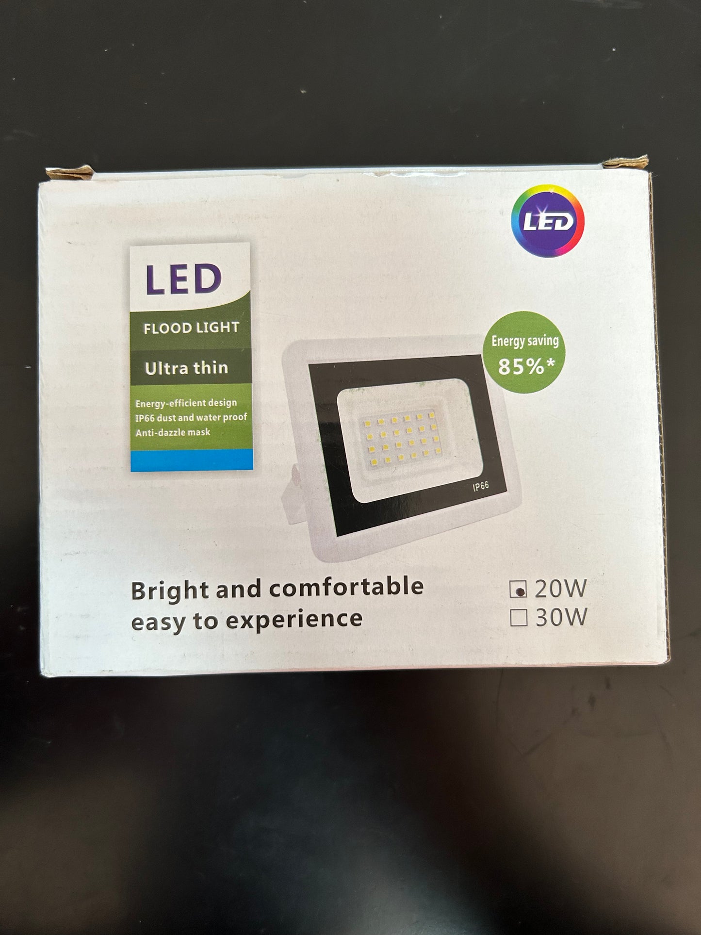 LAMPARA LED FLOODLIGHT 20W BLANCA